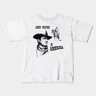 John vintage Wayne - America Kids T-Shirt